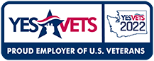 Yes Vets 2022 - Proud Employer of U.S. Veterans