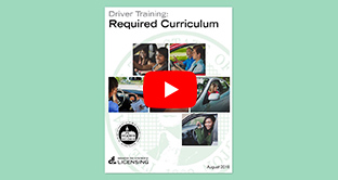 Required Curriculum for WA State Driver Training Schools