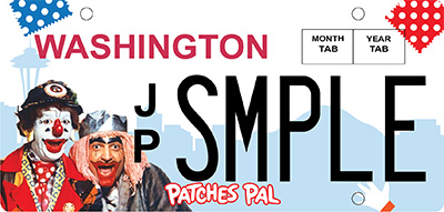 J.P. Patches Pal plate
